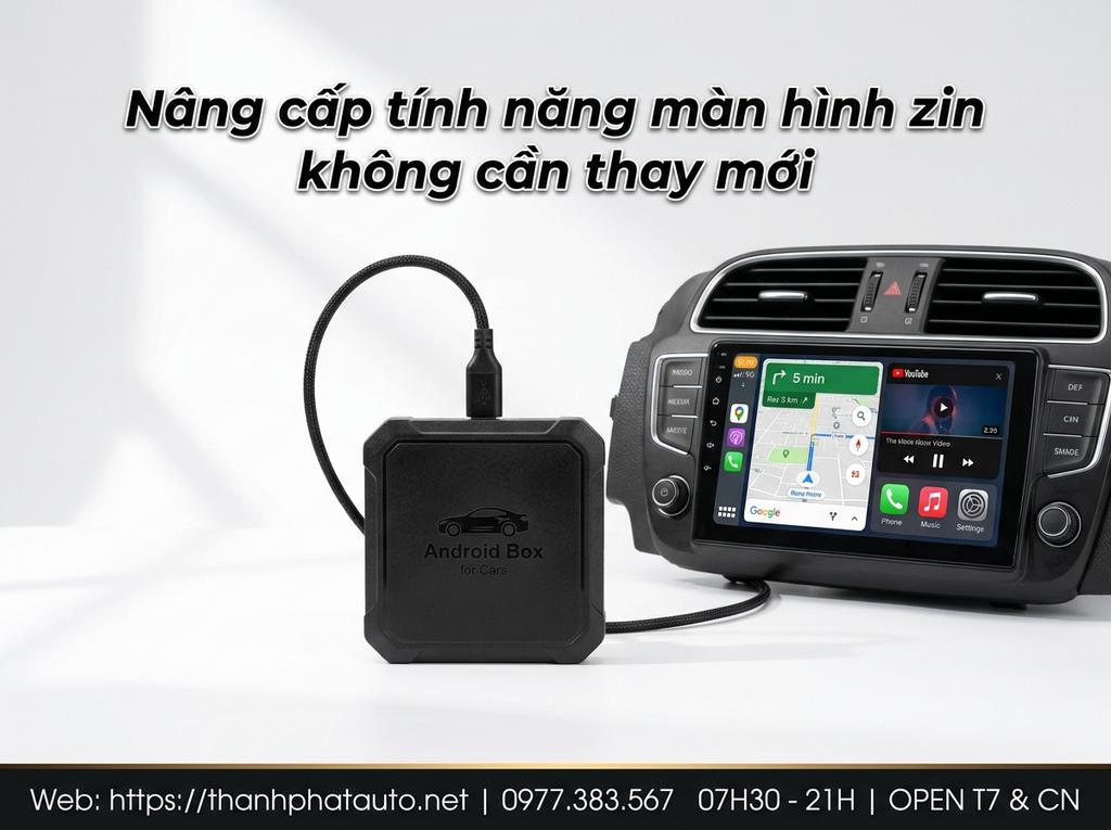 Nâng cấp tính năng màn hình zin không cần thay mới