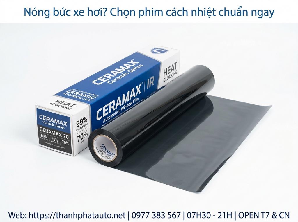Nóng bức xe hơi? Chọn phim cách nhiệt chuẩn ngay