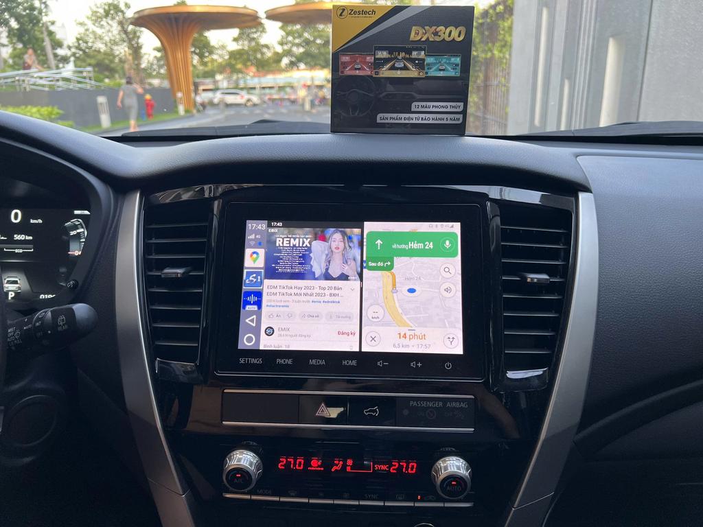 Android Box Cho Mitsubishi Pajero 2024 Lắp Đặt Tận Nơi Chính Hãng chính hãng 1