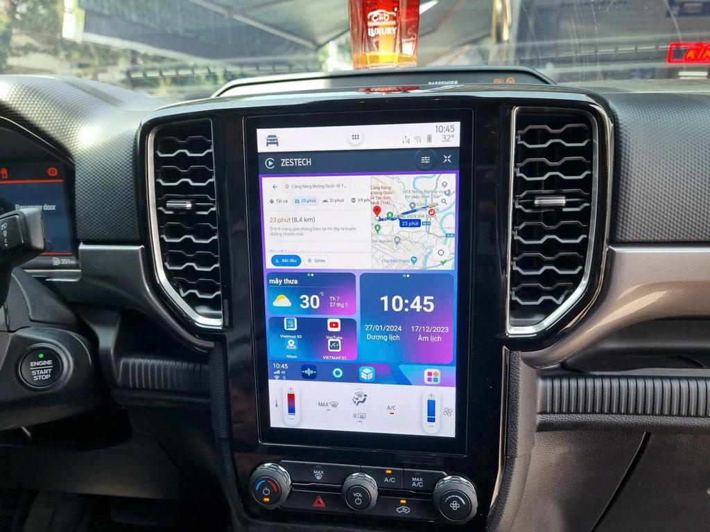 Android Box Ford Everest 2024 Chính Hãng - Lắp Đặt Tận Nơi Uy Tín chính hãng 3
