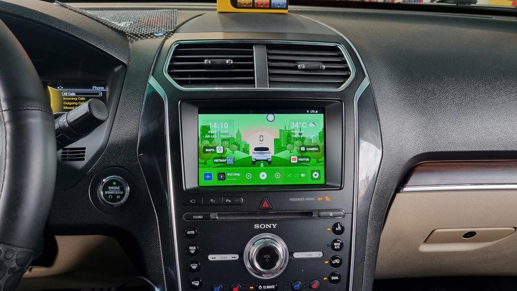 Android Box Ford Explorer 2021 Lắp Đặt Tận Nơi Uy Tín Giá Tốt chính hãng 3