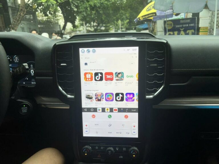 Android Box Ford Wildtrak 2023 Chính Hãng Zestech Lắp Đặt Tận Nơi