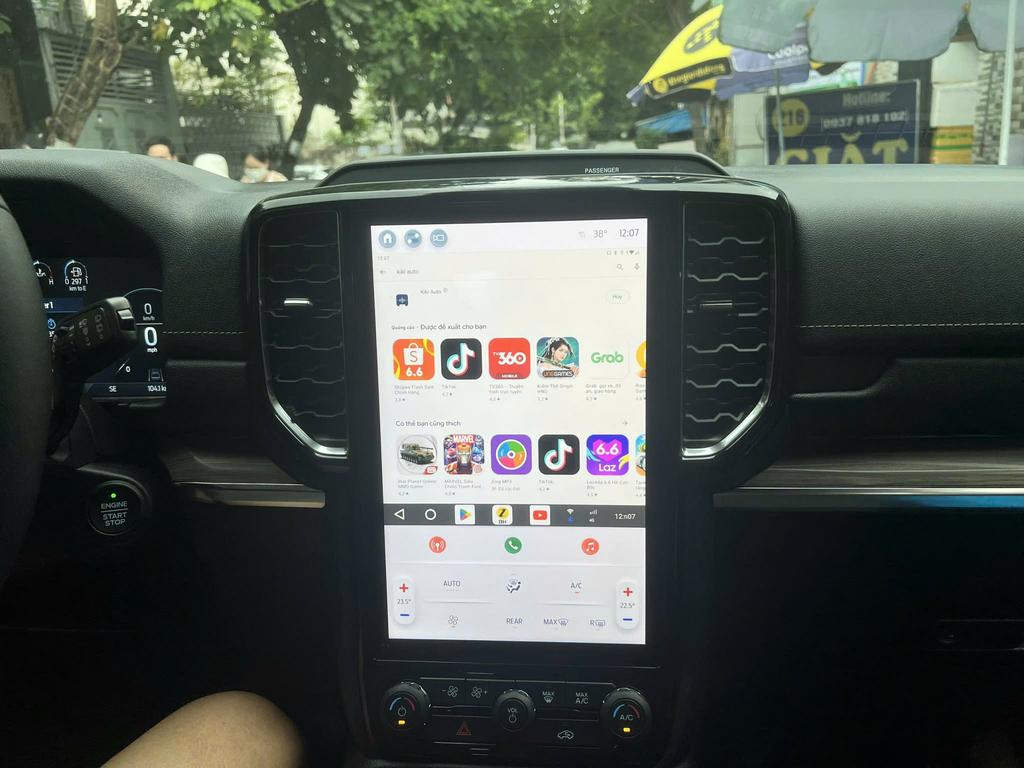 Android Box Ford Wildtrak 2023 Chính Hãng Zestech Lắp Đặt Tận Nơi chính hãng 1