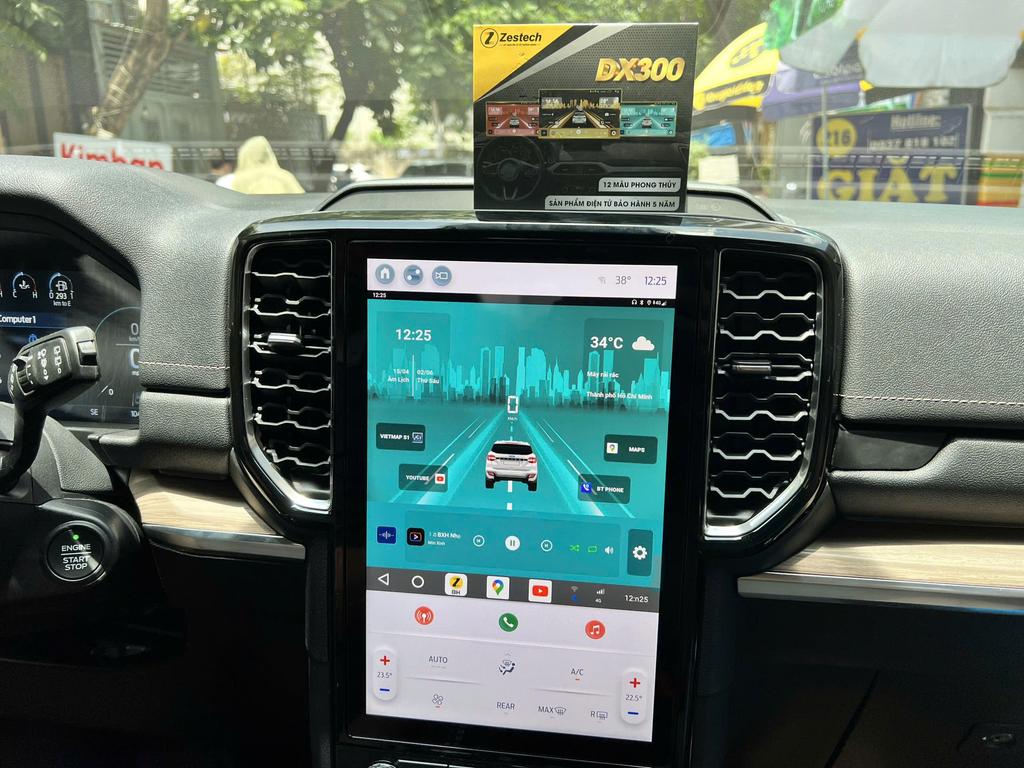 Android Box Ford Wildtrak 2023 Chính Hãng Zestech Lắp Đặt Tận Nơi chính hãng 3