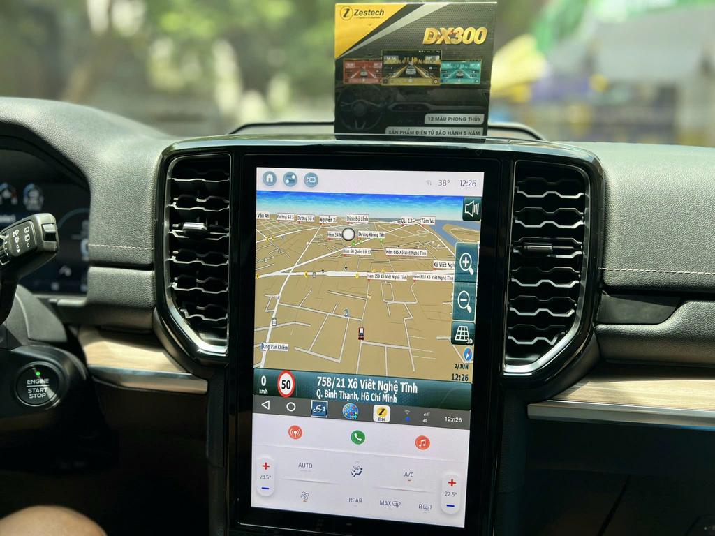 Android Box Ford Wildtrak 2023 Chính Hãng Zestech Lắp Đặt Tận Nơi chính hãng 2