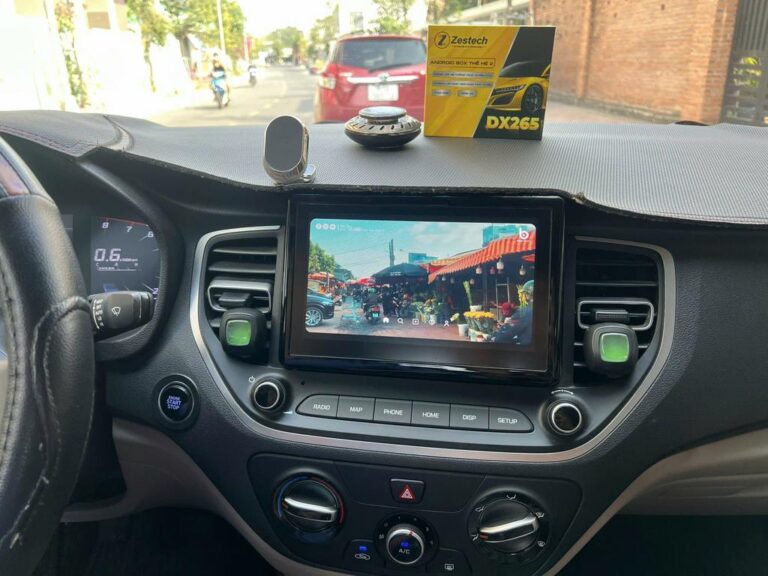 Android Box Hyundai Accent 2021 Chính Hãng Lắp Đặt Tận Nơi TPHCM