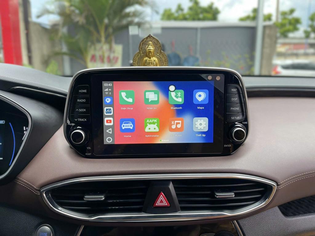 Android Box Hyundai Santafe 2021 Chính Hãng - Nâng Cấp Màn Hình Cao Cấp chính hãng 1