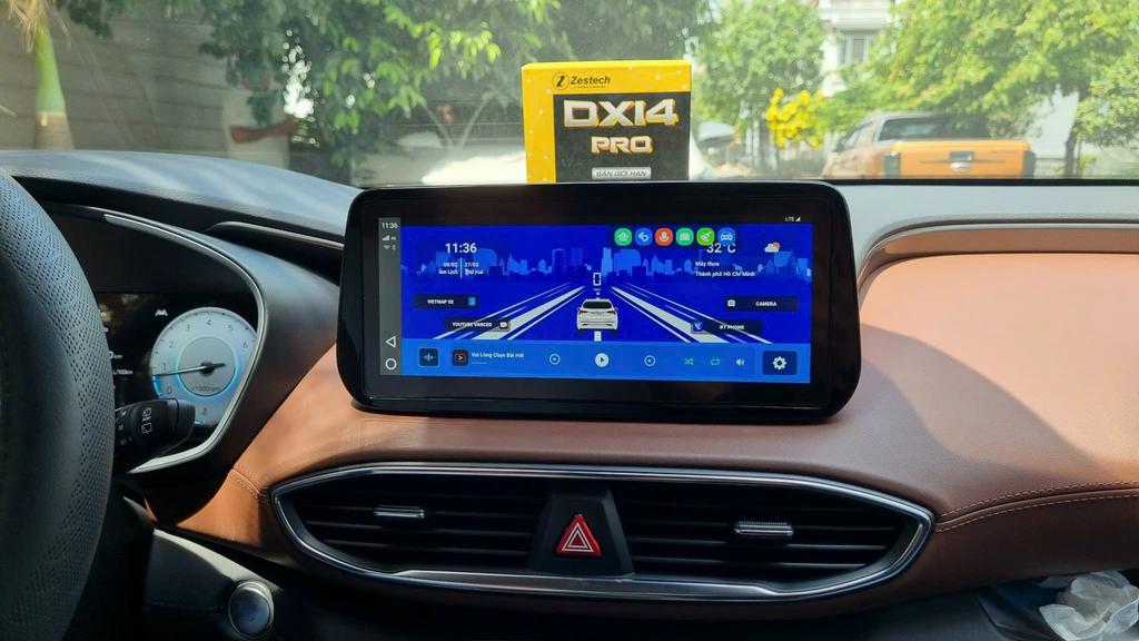 Android Box Hyundai Santafe 2024 Lắp Đặt Tận Nơi Uy Tín chính hãng 2