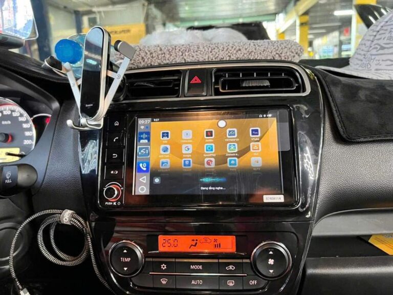 Android Box Mitsubishi Attrage 2022 Chính Hãng Zestech Lắp Đặt Tận Nơi