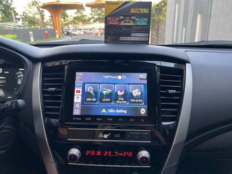 Android Box Mitsubishi Pajero 2026 Chính Hãng Lắp Đặt Tận Nơi