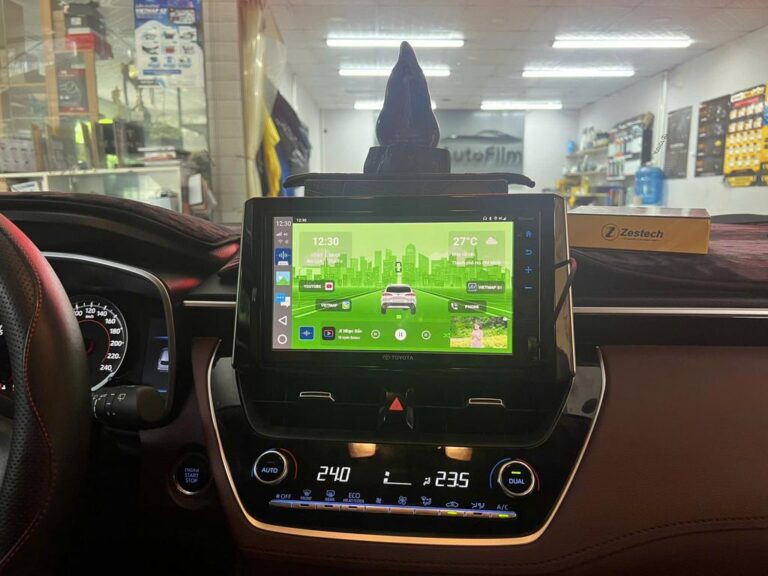 Android Box Toyota Corolla Cross 2021 Lắp Đặt Tận Nơi Uy Tín