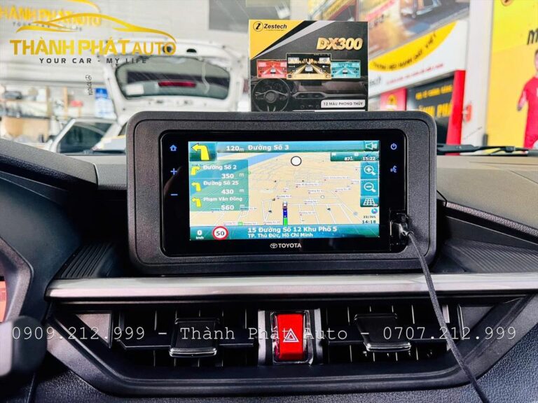 Android Box Toyota Wigo 2024 Chính Hãng Zestech Lắp Đặt Tận Nơi