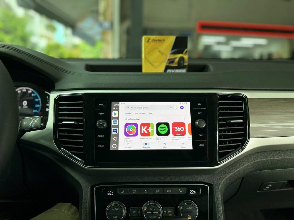 Android Box Volkswagen Teramont 2025 Chính Hãng - Lắp Đặt Tận Nơi Uy Tín chính hãng 6