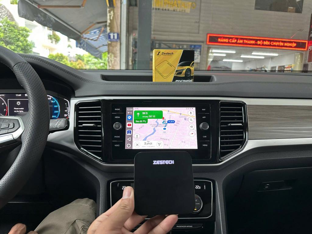 Android Box Volkswagen Teramont 2025 Chính Hãng - Lắp Đặt Tận Nơi Uy Tín chính hãng 5