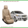 Bọc Ghế Da Chevrolet Aveo 2017 Sang Trọng - Nâng Cấp Nội Thất Uy Tín