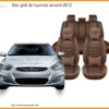 Bọc Ghế Da Hyundai Accent 2012 - Nâng Cấp Nội Thất Sang Trọng, Bền Bỉ