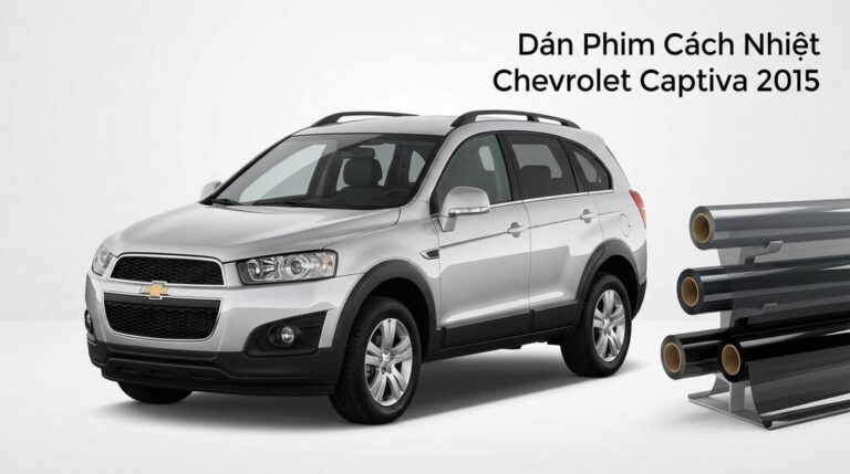 Dán Phim Cách Nhiệt Chevrolet Captiva 2015 Lắp Đặt Tận Nơi Uy Tín