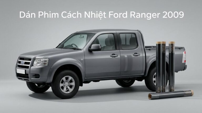 Dán Phim Cách Nhiệt Ford Ranger 2009 Giải Pháp Chống Nóng Uy Tín