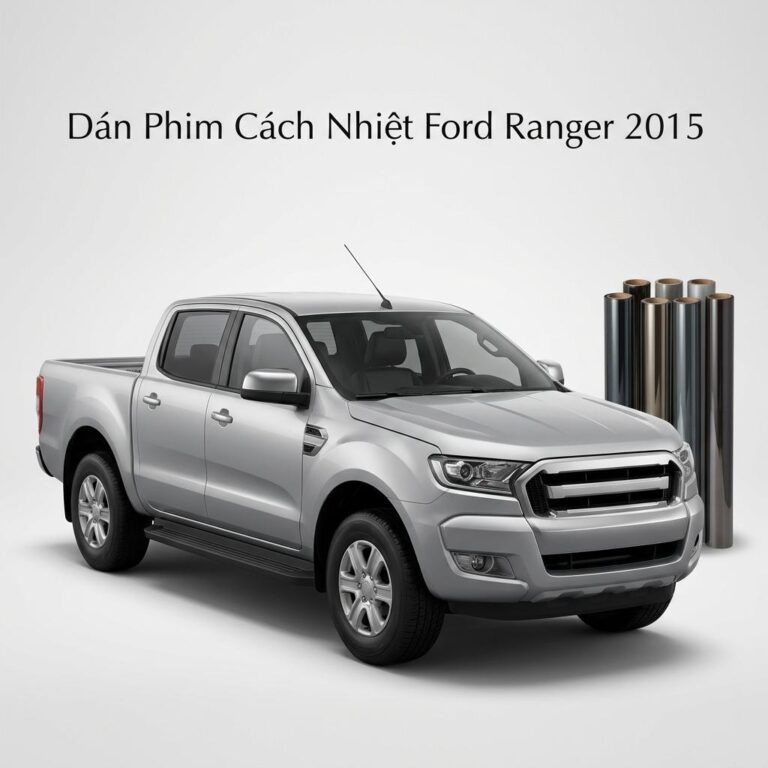 Dán Phim Cách Nhiệt Ford Ranger 2015 Chính Hãng Cao Cấp