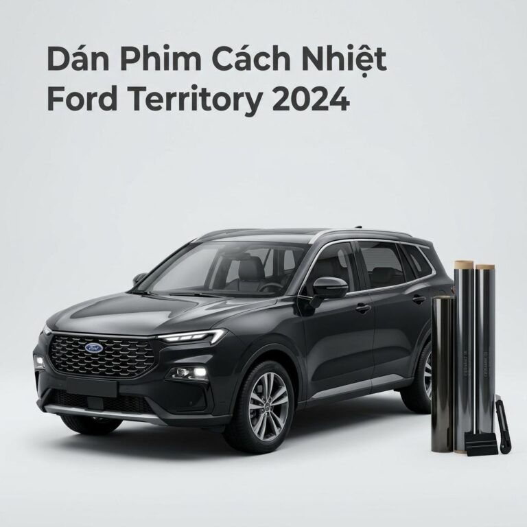 Dán Phim Cách Nhiệt Ford Territory 2024 Chính Hãng Uy Tín