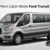 Dán Phim Cách Nhiệt Ford Transit 2022 Chính Hãng Uy Tín TPHCM