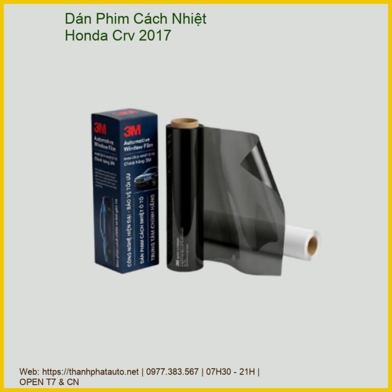 Dán Phim Cách Nhiệt Honda CRV 2017 Uy Tín Tại Thành Phát Auto