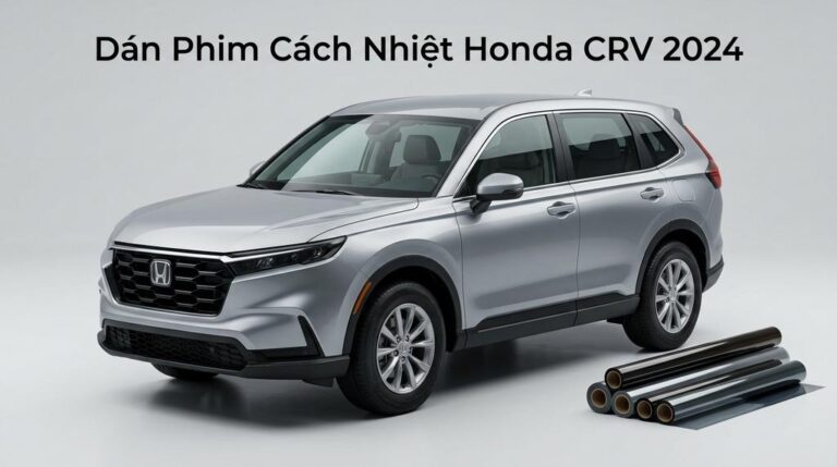 Dán Phim Cách Nhiệt Honda CRV 2024 Chính Hãng Lắp Đặt Tận Nơi