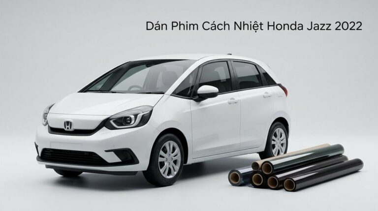 Dán Phim Cách Nhiệt Honda Jazz 2022 Chính Hãng Uy Tín Tại Thành Phát Auto