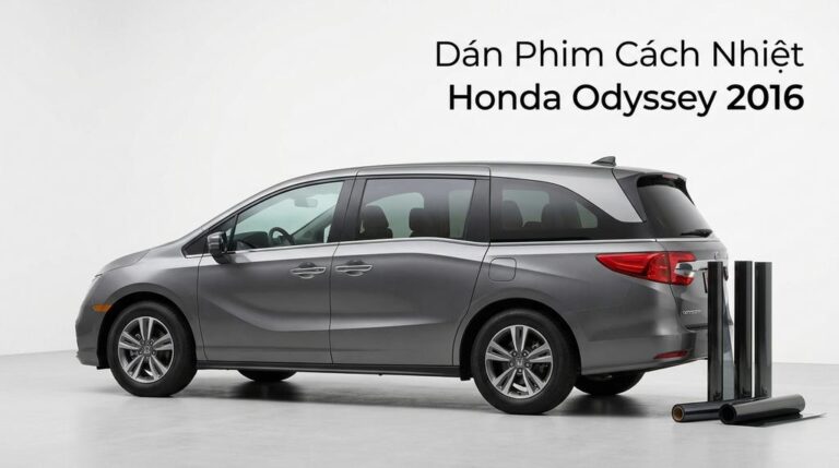 Dán Phim Cách Nhiệt Honda Odyssey 2016 Chuyên Nghiệp Chính Hãng TPHCM
