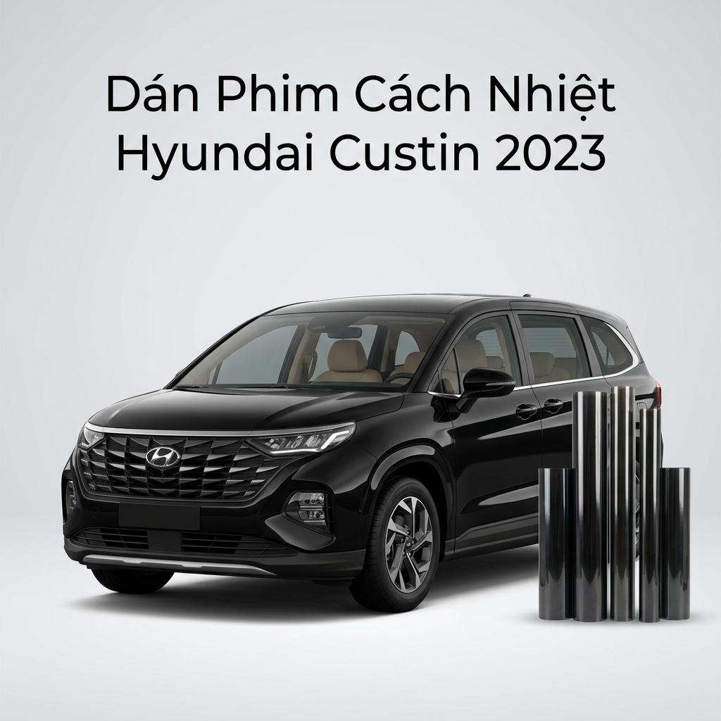 Dán Phim Cách Nhiệt Hyundai Custin 2023 Chính Hãng Cao Cấp chính hãng