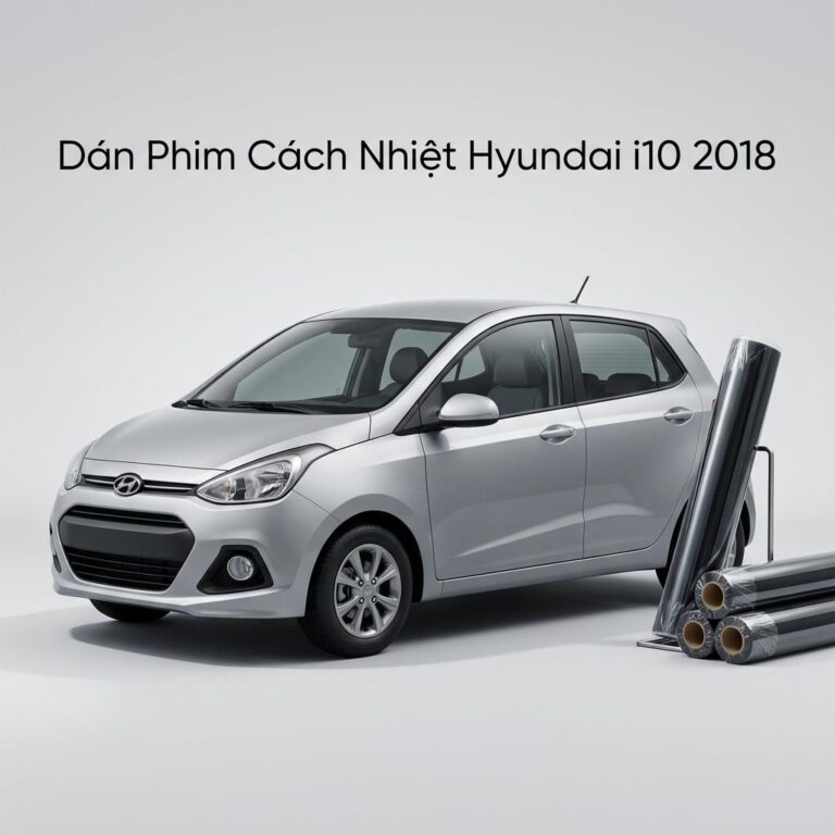 Dán Phim Cách Nhiệt Hyundai I10 2018 Chính Hãng Giá Tốt TPHCM