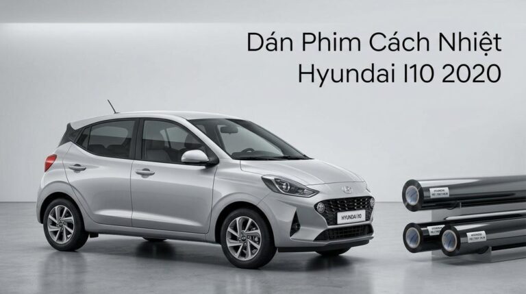 Dán Phim Cách Nhiệt Hyundai I10 2020 Chính Hãng Giá Tốt Tại TPHCM