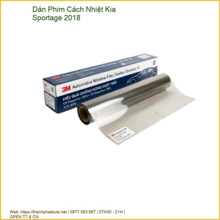 Dán Phim Cách Nhiệt Kia Sportage 2018 Chính Hãng, Giá Tốt Tại TPHCM