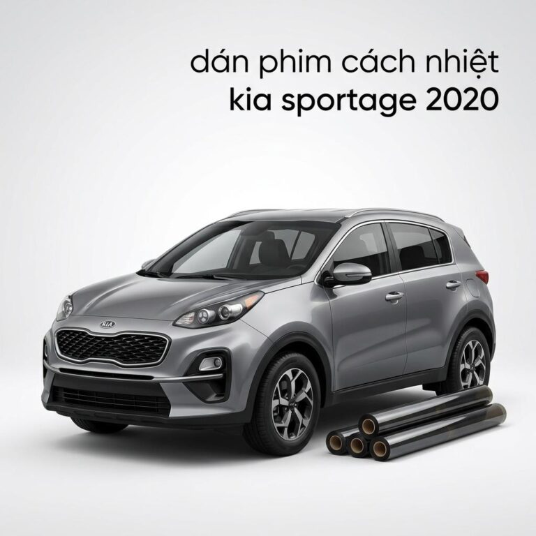 Dán Phim Cách Nhiệt Kia Sportage 2020 Chính Hãng Chuyên Nghiệp