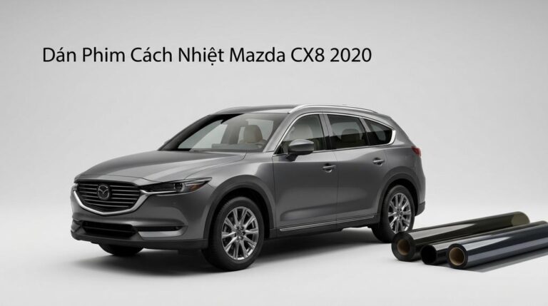 Dán Phim Cách Nhiệt Mazda CX8 2020 Chính Hãng, Lắp Đặt Tận Nơi TPHCM