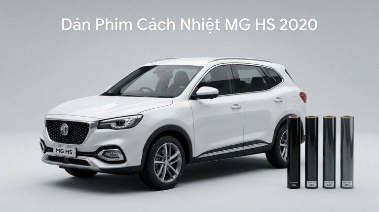 Dán Phim Cách Nhiệt MG HS 2020 Uy Tín Chuyên Nghiệp Lắp Đặt Tận Nơi