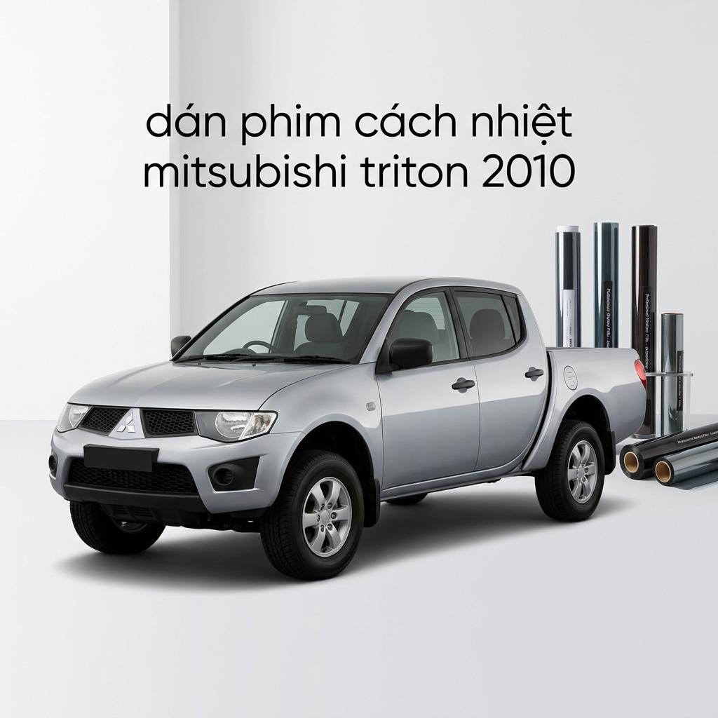 Dán Phim Cách Nhiệt Mitsubishi Triton 2010 Chính Hãng Uy Tín TPHCM chính hãng