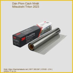 Dán Phim Cách Nhiệt Mitsubishi Triton 2023 Chuyên Nghiệp, Chính Hãng