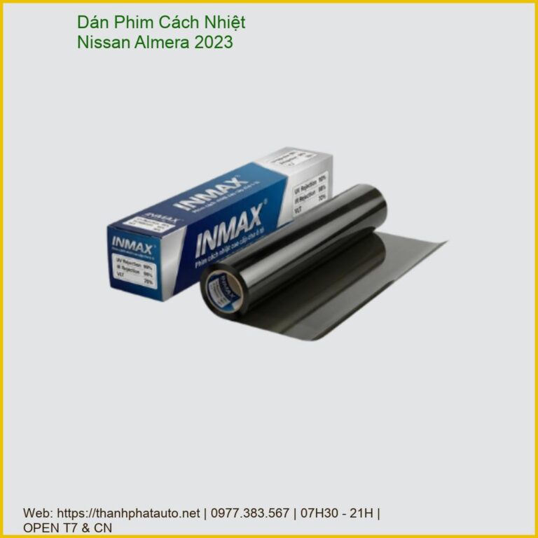 Dán Phim Cách Nhiệt Nissan Almera 2023 Chuyên Nghiệp, Giá Tốt