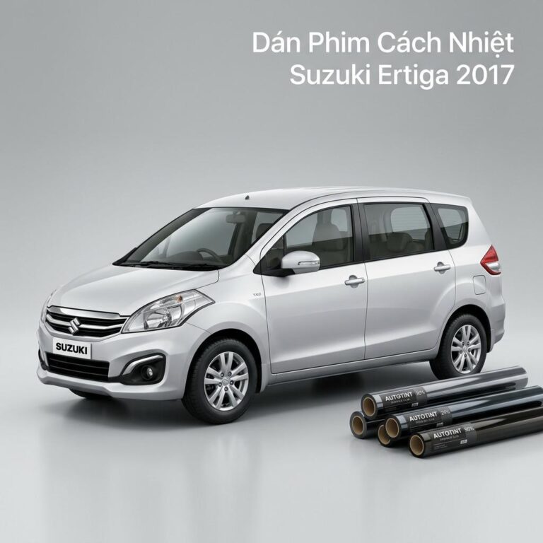Dán Phim Cách Nhiệt Suzuki Ertiga 2017 Lắp Đặt Tận Nơi Uy Tín