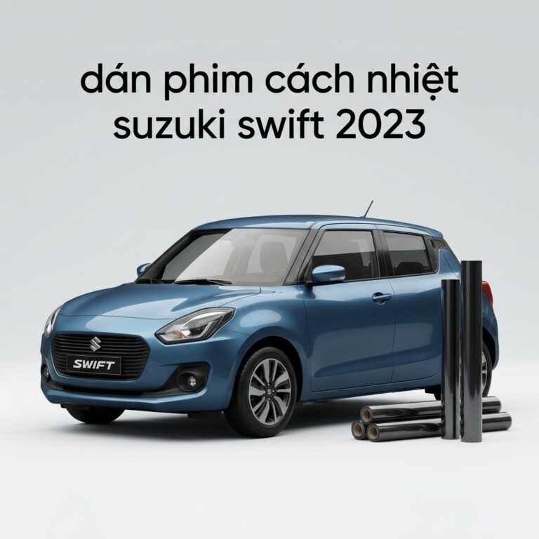 Dán Phim Cách Nhiệt Suzuki Swift 2023 Chính Hãng Giá Tốt TPHCM