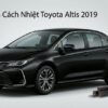 Dán Phim Cách Nhiệt Toyota Altis 2019 Chính Hãng Cao Cấp Lắp Đặt Tận Nơi