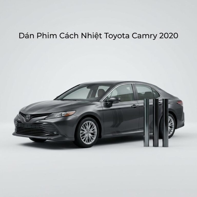 Dán Phim Cách Nhiệt Toyota Camry 2020 Chính Hãng Giá Tốt TPHCM