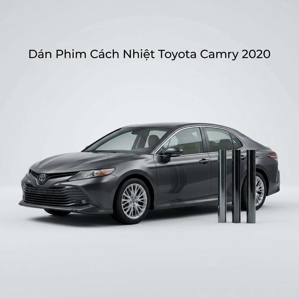 Dán Phim Cách Nhiệt Toyota Camry 2020 Chính Hãng Giá Tốt TPHCM chính hãng