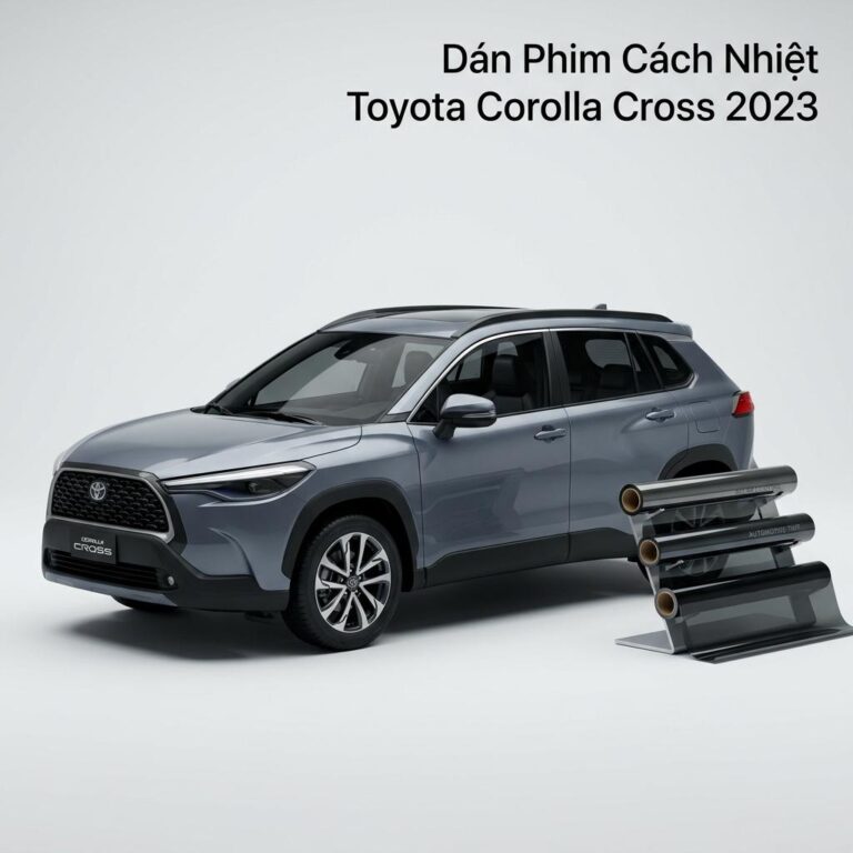 Dán Phim Cách Nhiệt Toyota Corolla Cross 2023 Chính Hãng Cao Cấp