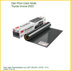 Dán Phim Cách Nhiệt Toyota Innova 2023 Chính Hãng Cao Cấp