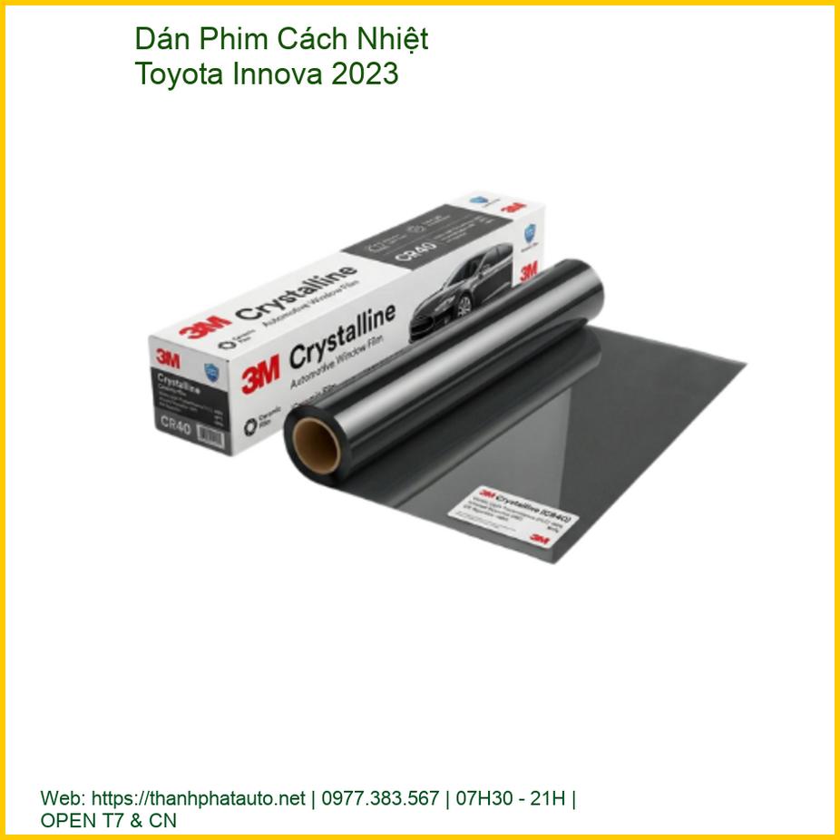 Dán Phim Cách Nhiệt Toyota Innova 2023 Chính Hãng Cao Cấp chính hãng