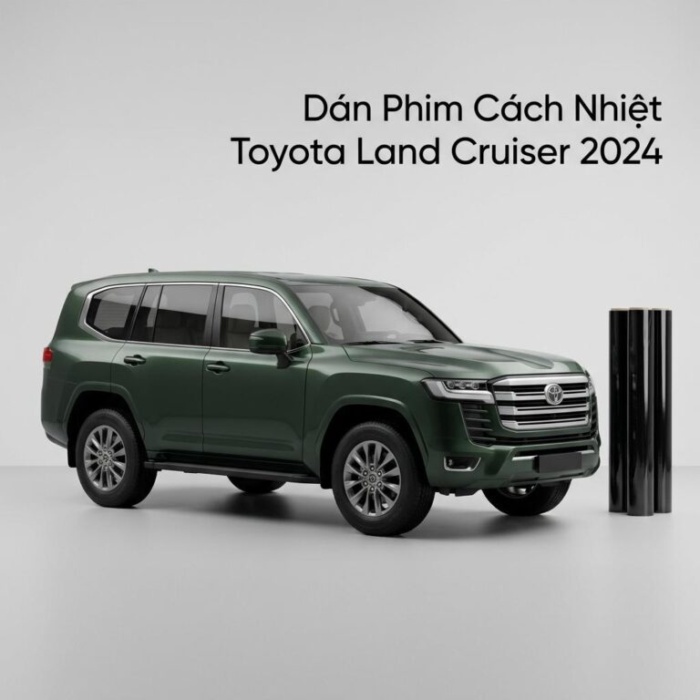 Dán Phim Cách Nhiệt Toyota Land Cruiser 2024 Chính Hãng Cao Cấp