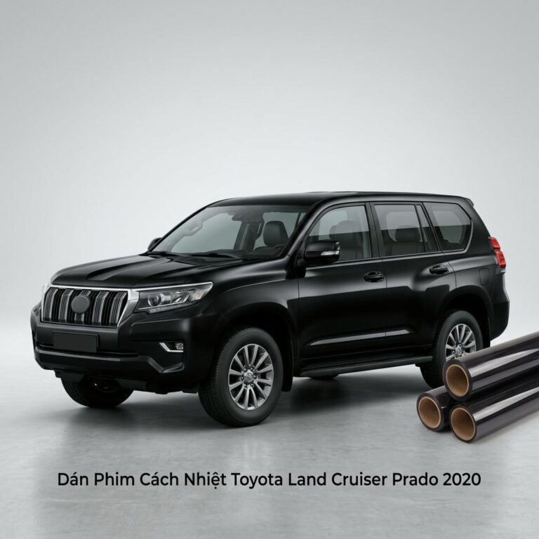 Dán Phim Cách Nhiệt Toyota Land Cruiser Prado 2020 Cao Cấp Chính Hãng
