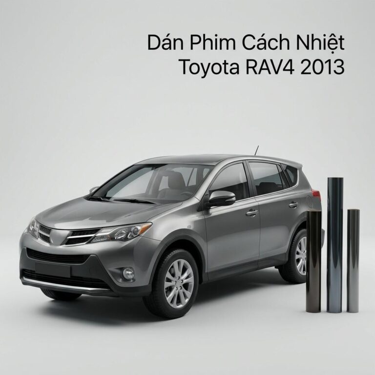 Dán Phim Cách Nhiệt Toyota Rav4 2013 Chính Hãng Cao Cấp TPHCM
